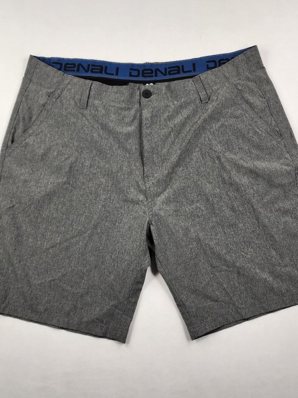 Denali Mens 40 Gray Hybrid Shorts Stretch Performance Quick Dry Soft Comfort EX